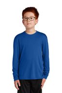 Sport-Tek® Youth Crewneck Long Sleeve PosiCharge Competitor Tee