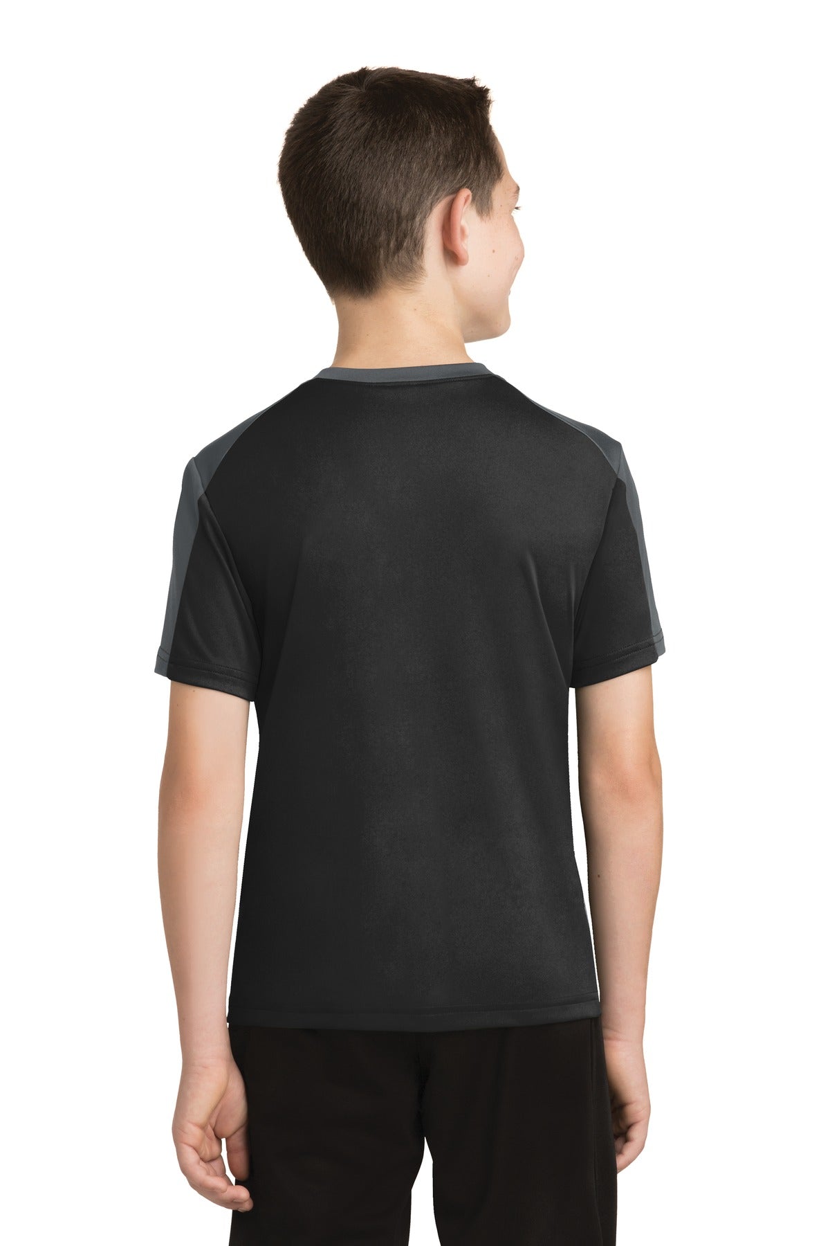 Sport-Tek® Youth PosiCharge Competitor Sleeve-Blocked Tee