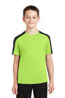 Sport-Tek® Youth PosiCharge Competitor Sleeve-Blocked Tee