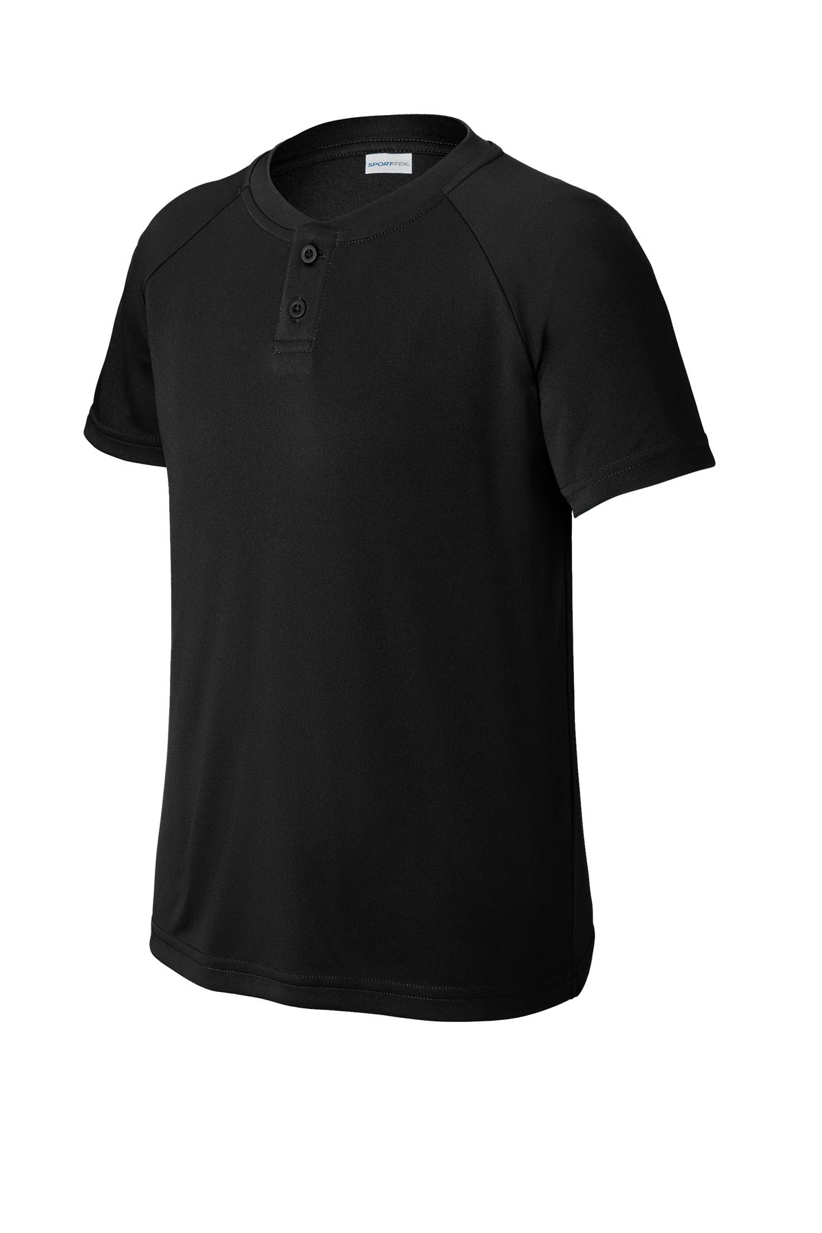 Sport-Tek® Youth PosiCharge Competitor 2-Button Henley