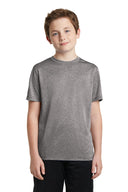 Sport-Tek® Youth Heather Contender Crewneck Short Sleeve Tee