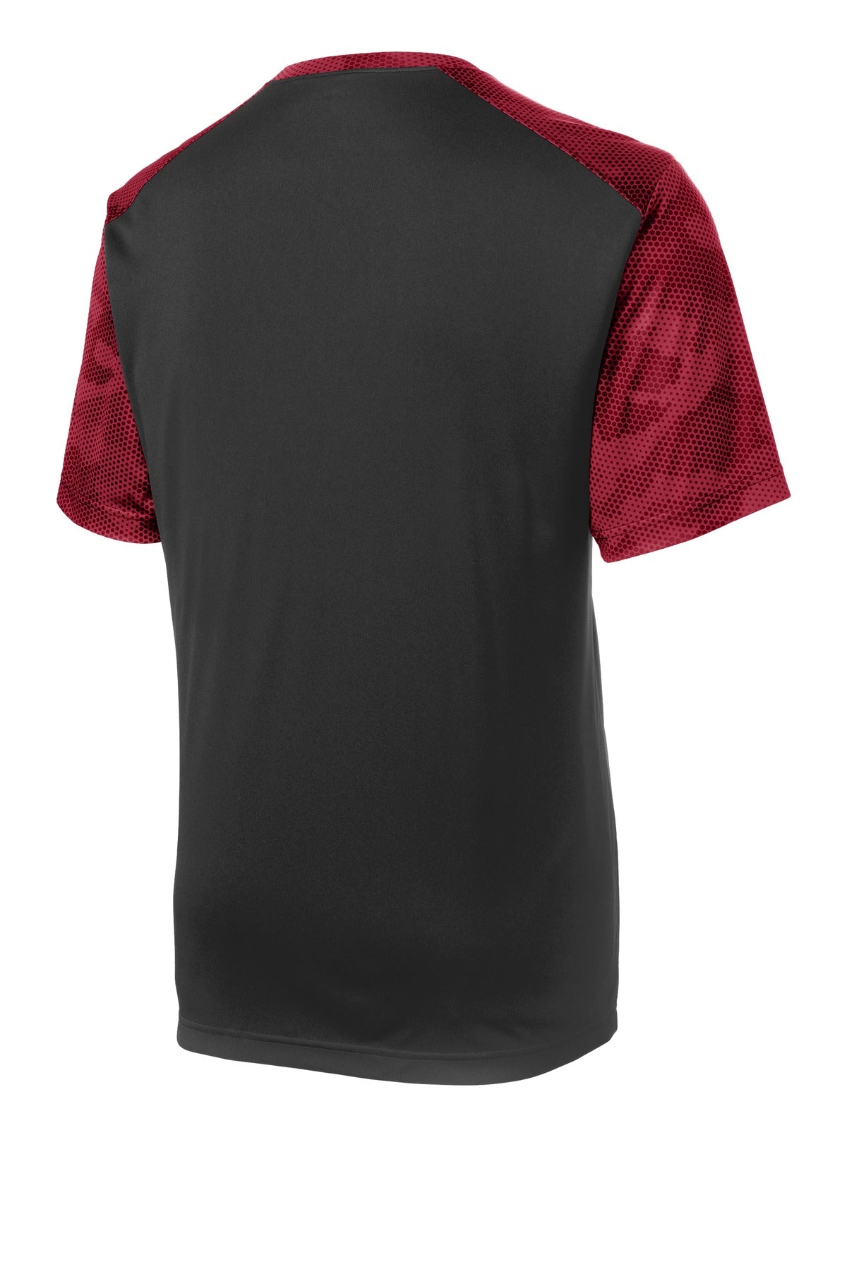 DISCONTINUED Sport-Tek® Youth CamoHex Colorblock Tee