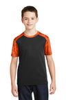 DISCONTINUED Sport-Tek® Youth CamoHex Colorblock Tee