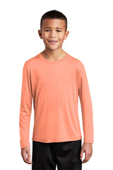 Sport-Tek® Youth Posi-UV Pro Long Sleeve Tee
