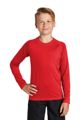 Sport-Tek® Youth Long Sleeve Rashguard Tee