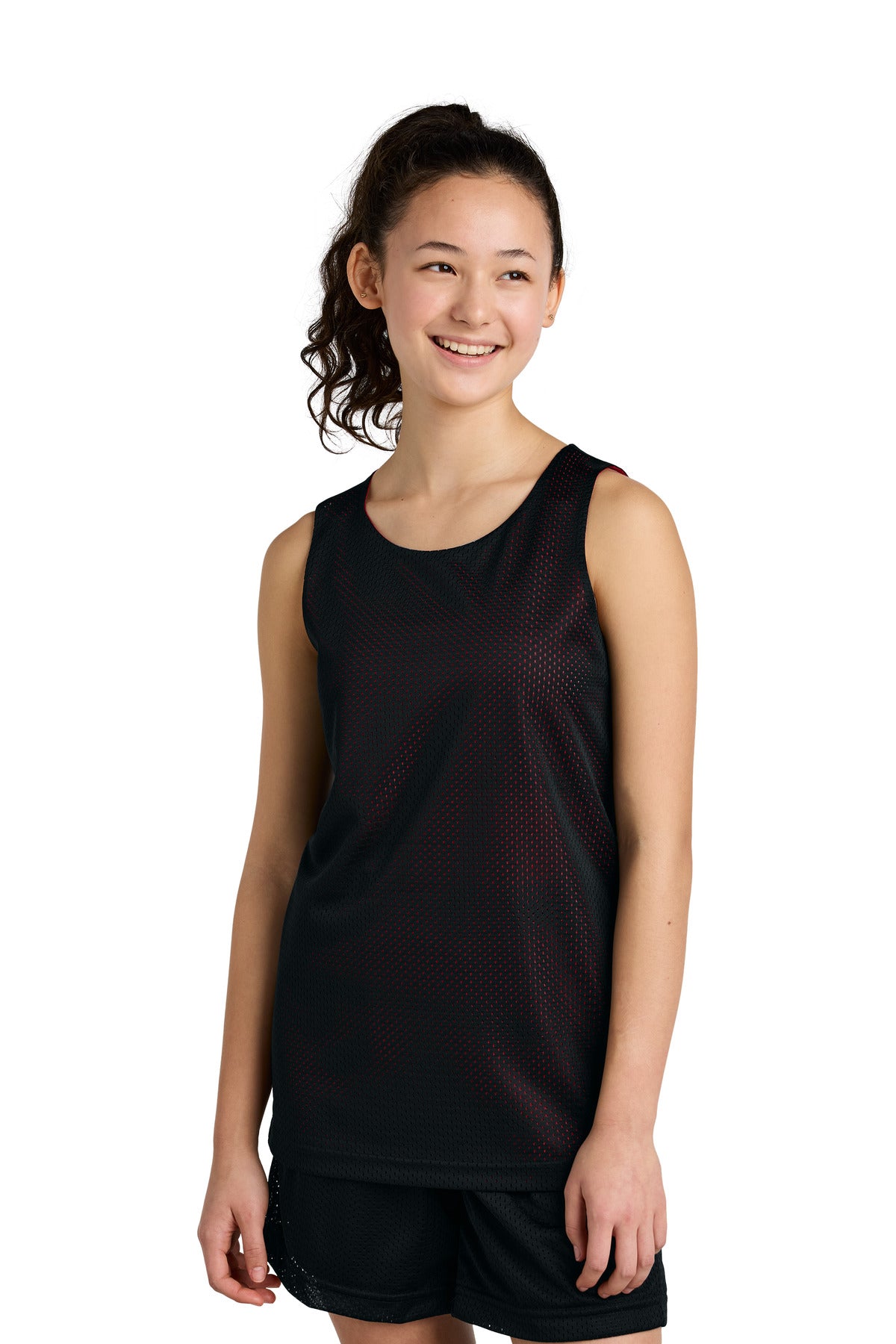 Sport-Tek® Youth PosiCharge Reversible Mesh Tank