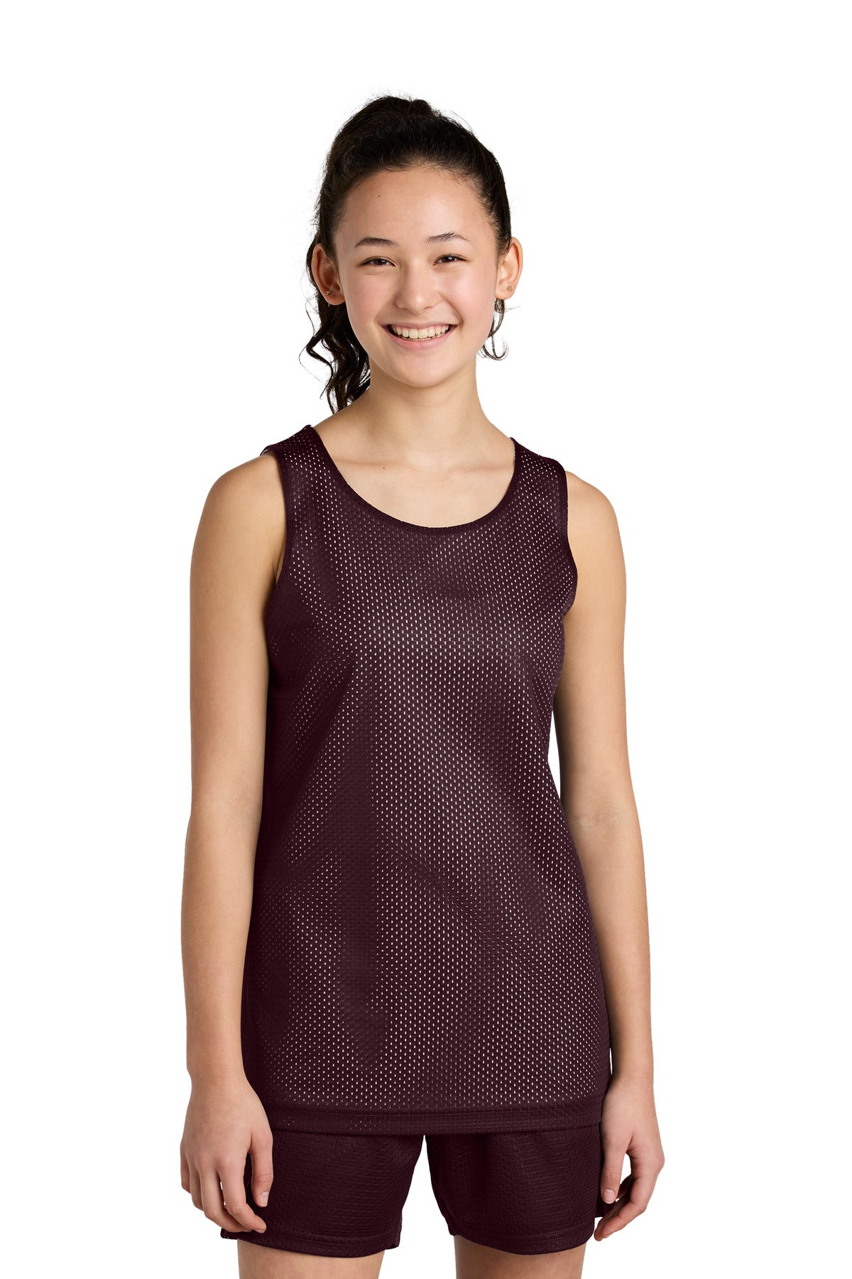 Sport-Tek® Youth PosiCharge Reversible Mesh Tank