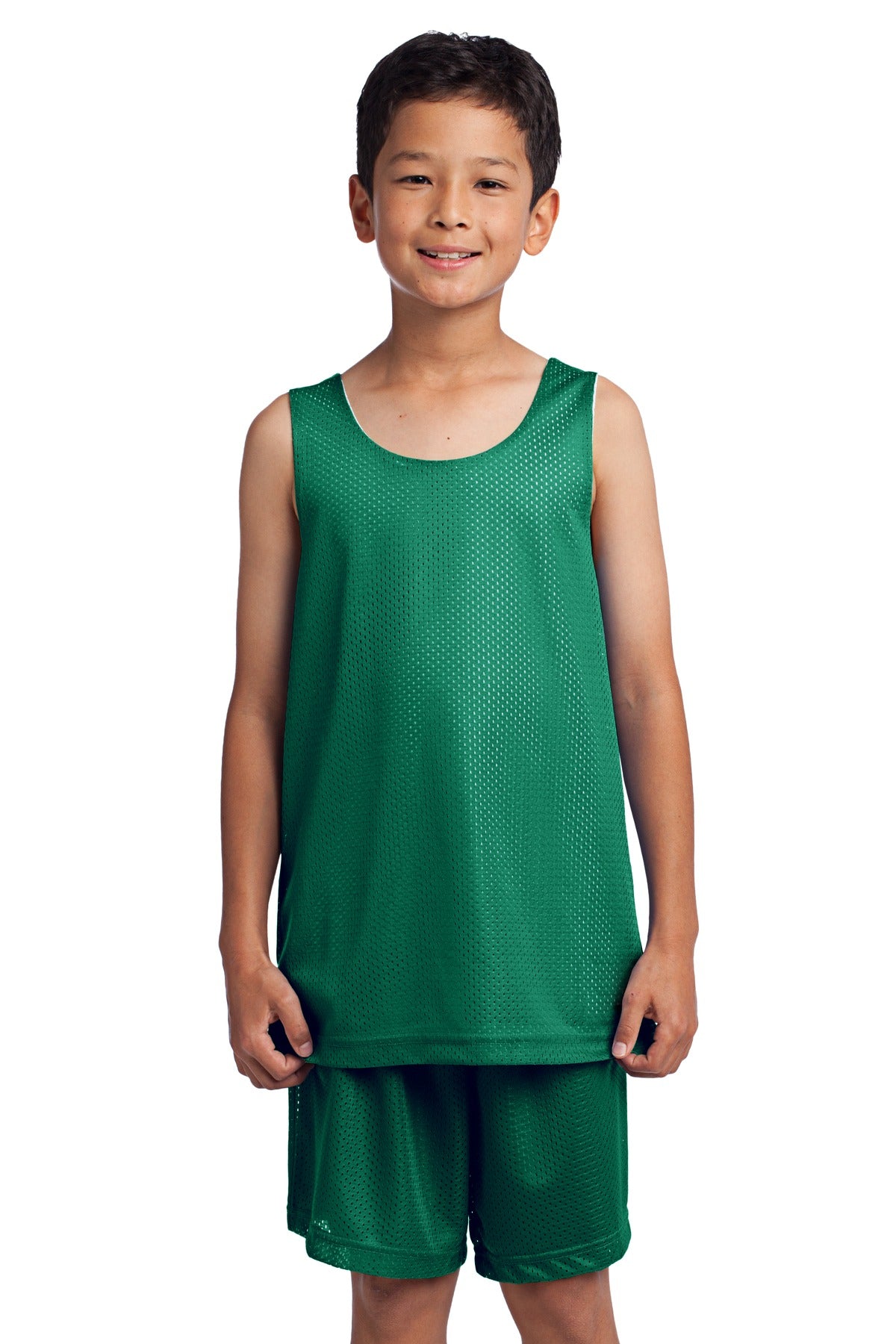 Sport-Tek® Youth PosiCharge Classic Mesh Reversible Tank