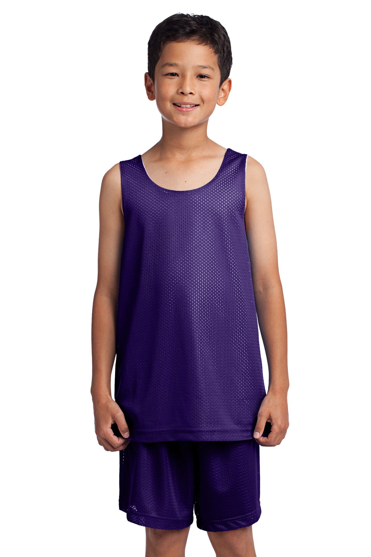 Sport-Tek® Youth PosiCharge Classic Mesh Reversible Tank