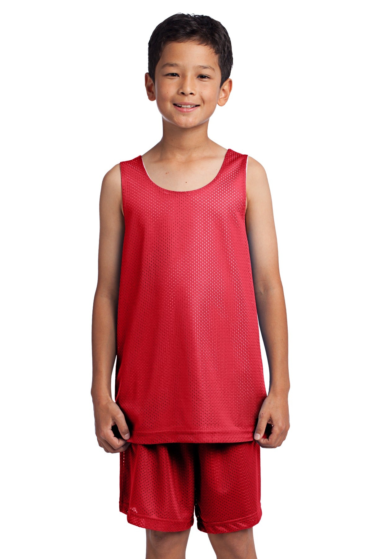 Sport-Tek® Youth PosiCharge Classic Mesh Reversible Tank