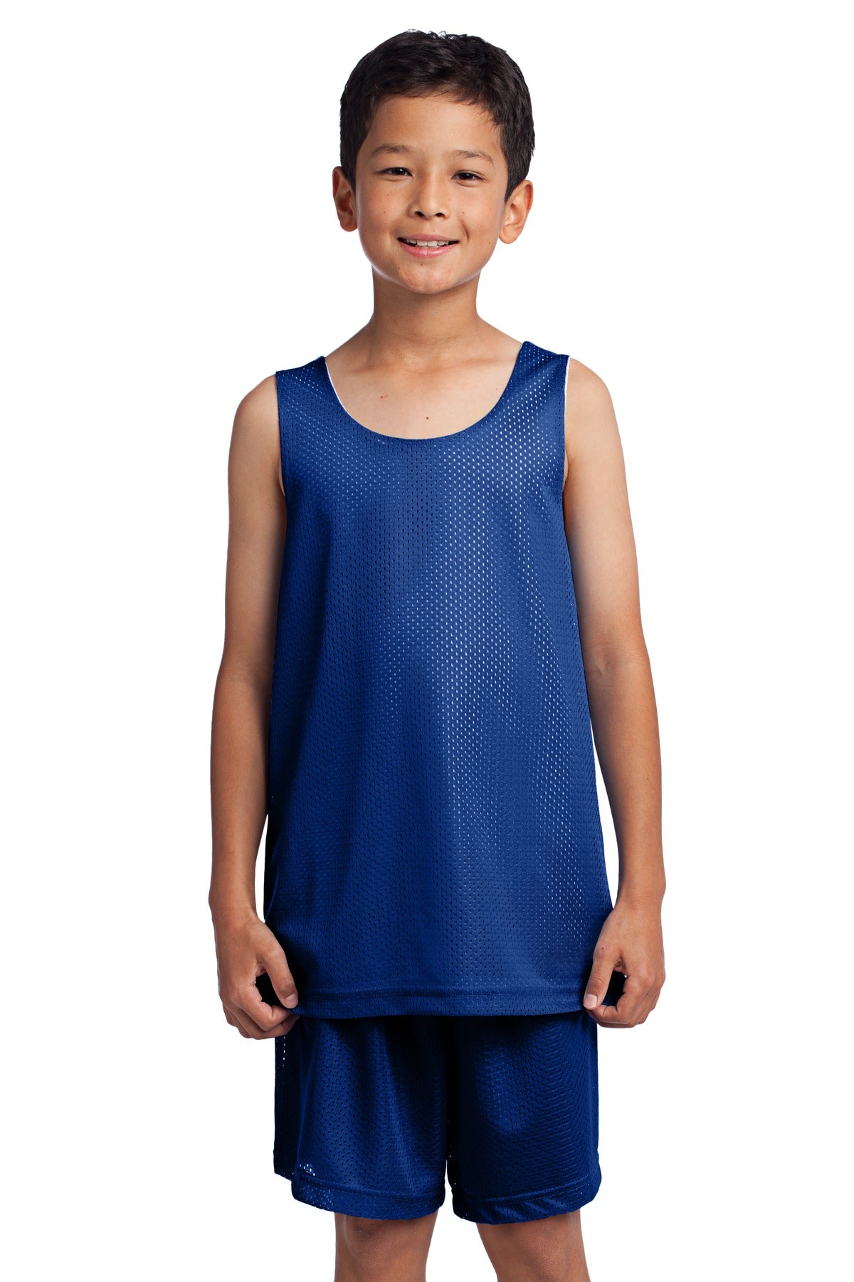 Sport-Tek® Youth PosiCharge Classic Mesh Reversible Tank