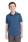 Sport-Tek® Youth PosiCharge RacerMesh Polo