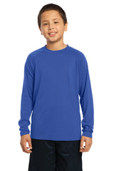 DISCONTINUED Sport-Tek® Youth Long Sleeve Ultimate Performance Crew