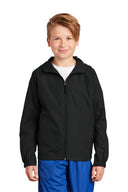 Chaqueta raglán con capucha Sport-Tek® Youth