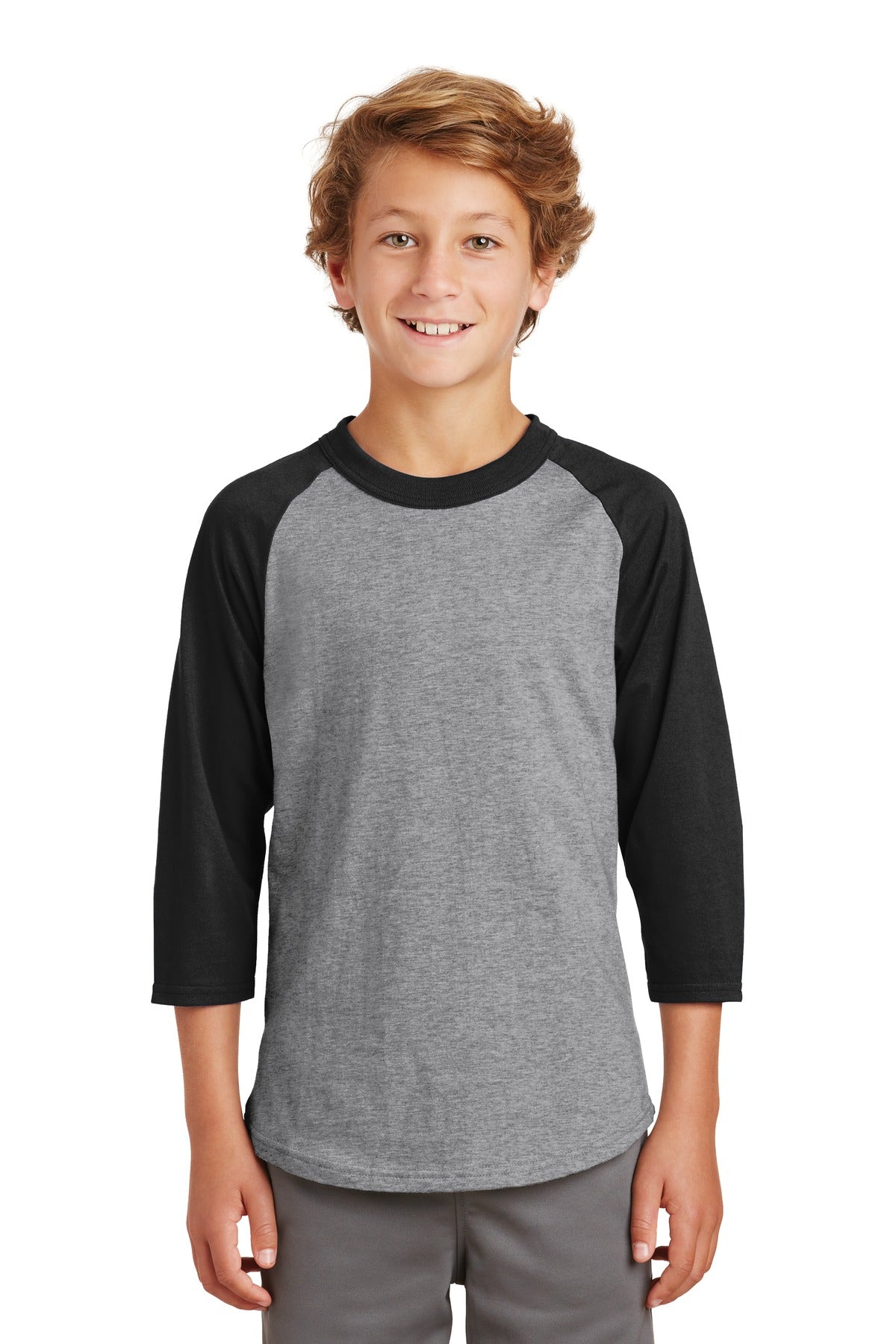 Sport-Tek® Youth Colorblock Raglan Jersey