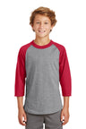 Sport-Tek® Youth Colorblock Raglan Jersey