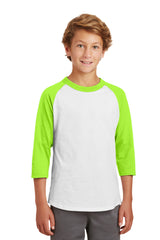 Sport-Tek® Youth Colorblock Raglan Jersey