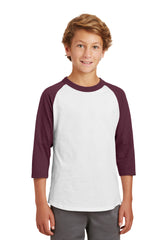 Sport-Tek® Youth Colorblock Raglan Jersey