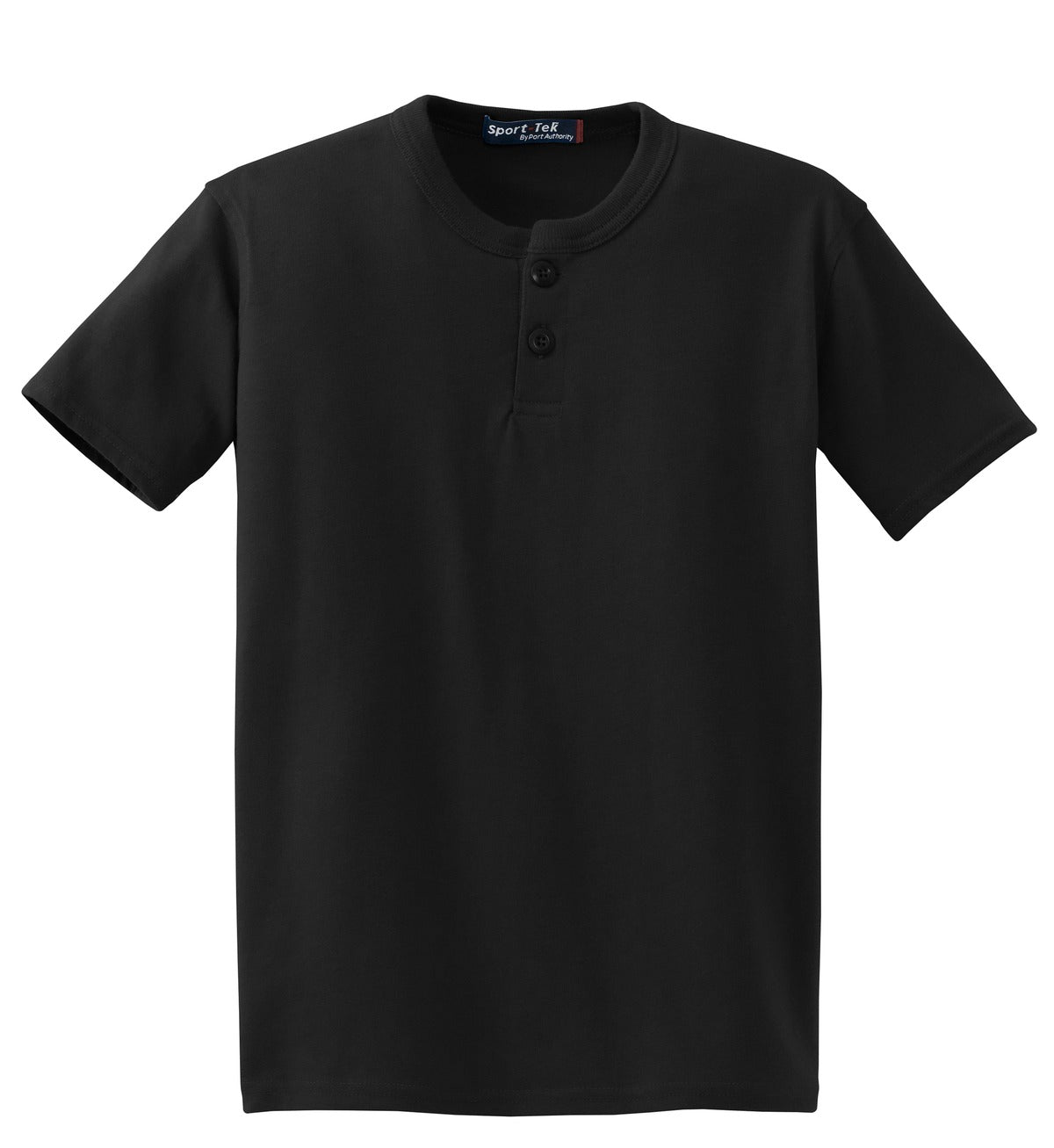 Sport-Tek® Youth Short Sleeve Henley