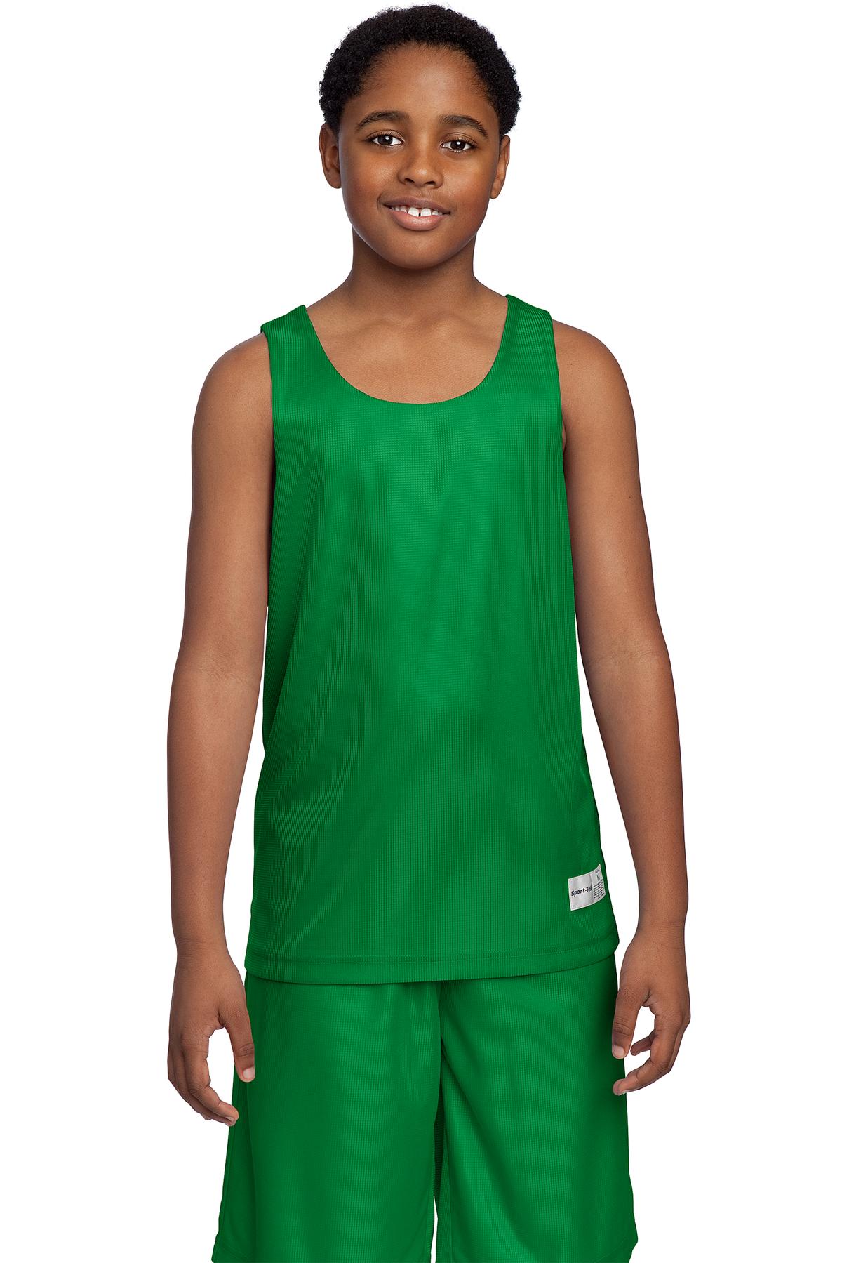 DISCONTINUED Sport-Tek® Youth PosiCharge Mesh Reversible Tank