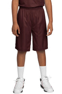 Royal Blue youth reversible mesh shorts for basketball and sports practice