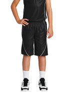 Sport-Tek® Youth Posi Charge Mesh Reversible Spliced Short