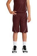 Sport-Tek® Youth Posi Charge Mesh Reversible Spliced Short