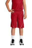 Sport-Tek® Youth Posi Charge Mesh Reversible Spliced Short
