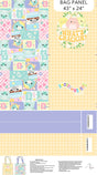 Cotton Panel Yellow What's Crackin Bag Springtime Squishmallows 43"/24"