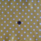Small Polka Dot Poly Cotton Fabric - Multi-Color Polka Dots, 60" Width