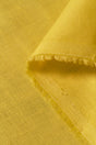 Pure Linen Mustard Fabric 5.5 oz