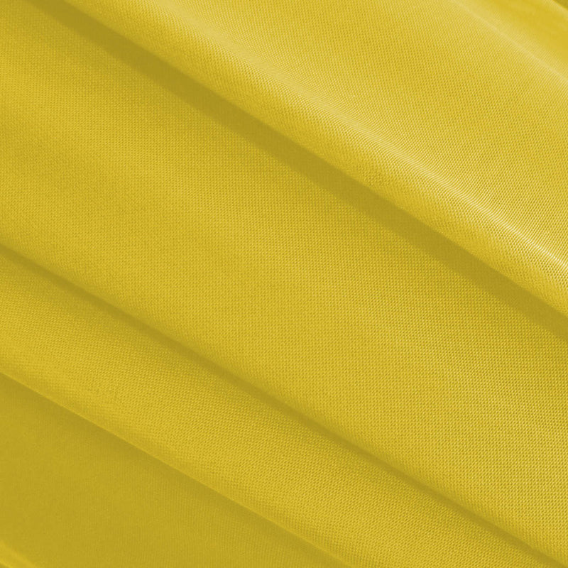 Yellow Stretch Mesh Fabric