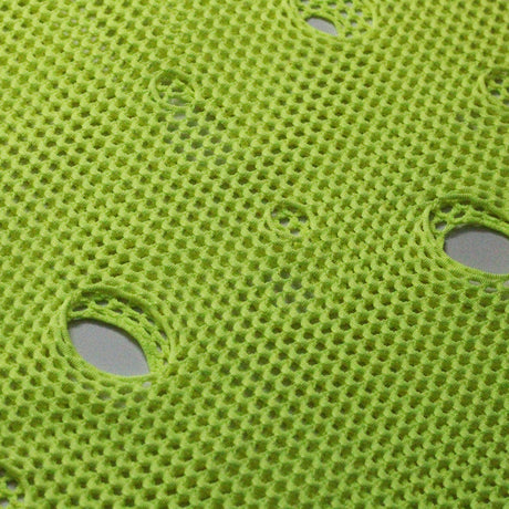 Trashy Net Polyester Spandex Fabric - Black, White, Light Pink, Coral, Yellow, Neon Lime Solid Mesh, 58/60" Width (1 Yard)