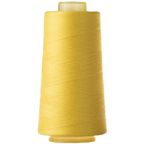 6000 Yard Sewing Thread Spun Polyester Fabric - All Purpose Overlock Cone, Baby Blue, 6000 Yards