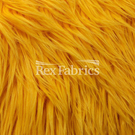 Mohair Fur Poly Acrylic Fabric - Solid Faux Fur, Multiple Colors, 58/60" Width (1 Yard)