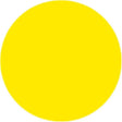 Sign 651 Oracal Vinyl Fabric - Yellow, High Gloss Calendered Vinyl Film, 15" High X 12" Wide (1 Foot)