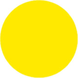 Sign 651 Oracal Vinyl Fabric - Yellow, High Gloss Calendered Vinyl Film, 15" High X 12" Wide (1 Foot)