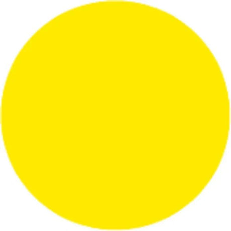 Sign 651 Oracal Vinyl Fabric - Yellow, High Gloss Calendered Vinyl Film, 15" High X 12" Wide (1 Foot)