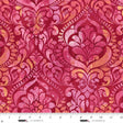 Cotton Damask Wideback Fabric Ruby 118"