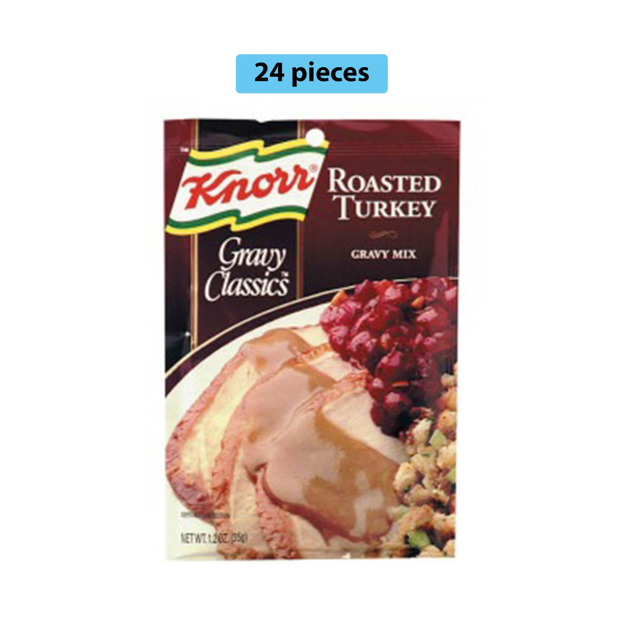 KNORR ROASTED TURKEY GRAVY 1.2 OZ PACKET