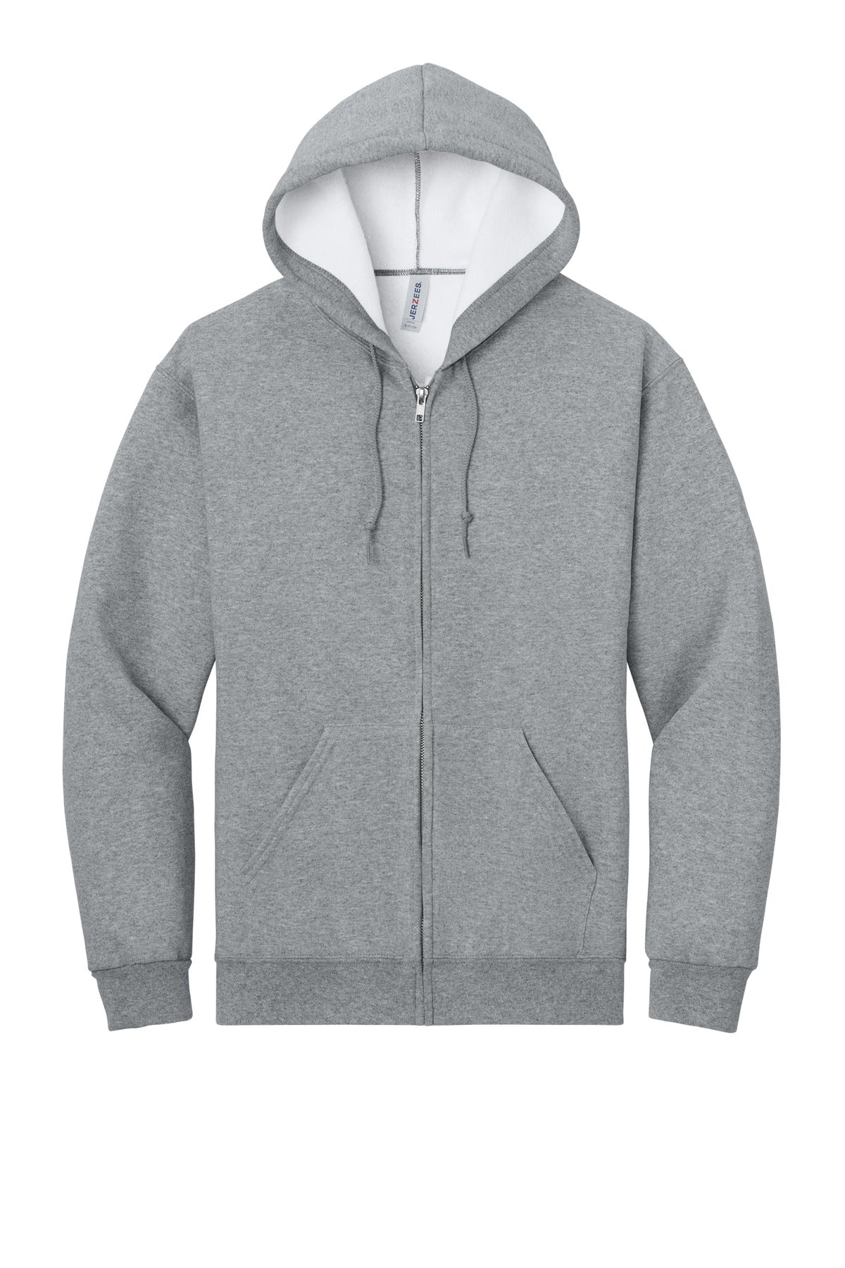 Jerzees Rugged Unisex Full-Zip Hooded Sweatshirt
