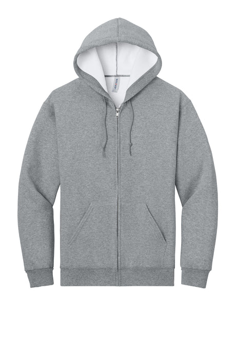 Jerzees Rugged Unisex Full-Zip Hooded Sweatshirt