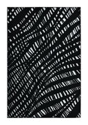 Modern Lustre Grid Polyester Fabric - Black And Silver Tones, Grid Pattern, 5' 3" X 7' 6", 7' 9" X 10' 5", 10' X 13' (1 Unit)