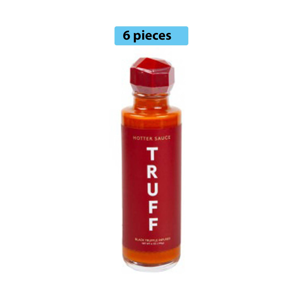 TRUFF BLACK TRUFFLE HOTTER SAUCE 6 OZ BOTTLE