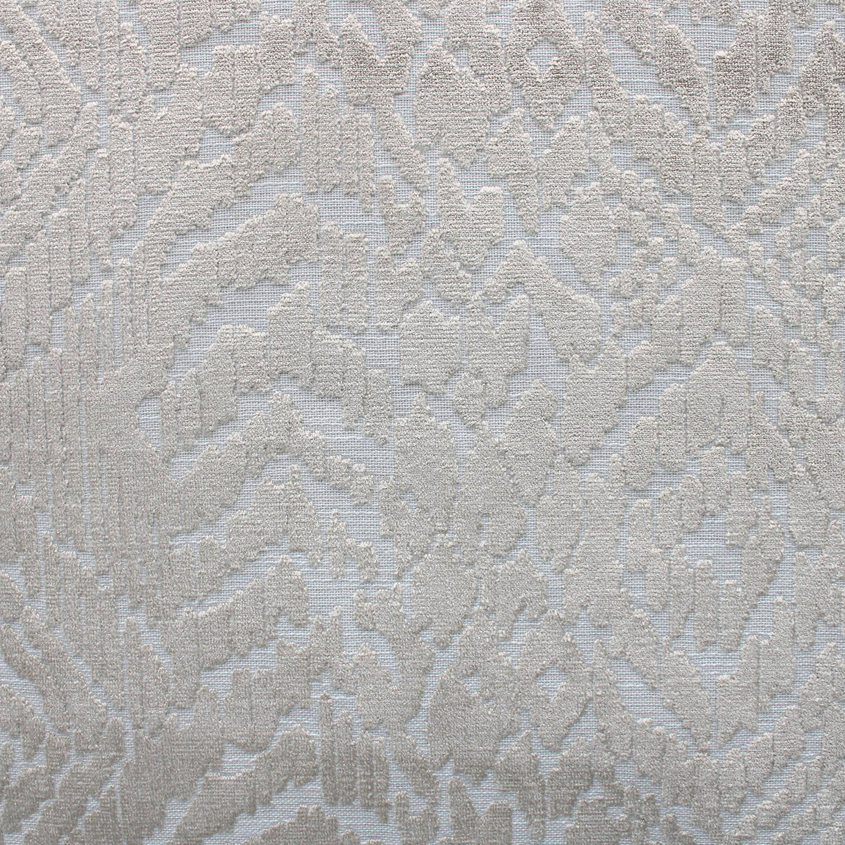 Zadig Cut Velvet Polyester Fabric - All Over Cut Velvet On Linen Look, 56" Width (1 Yard)
