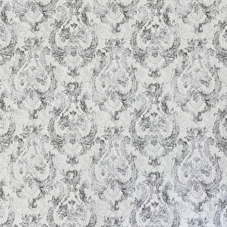 Zalara Collection Faux Silk Fabric - Textured Damask, 55" Width (Sample Book)