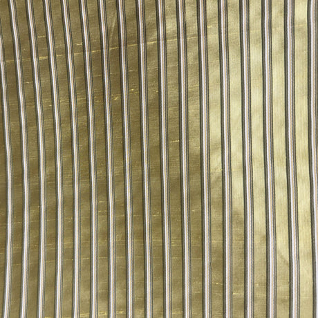 Zarela Silk Fabric - Shiny Thin Stripe, 54" Width (1 Yard)