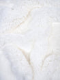 Arctic Rabbit Minky White Fleece Fabric