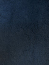 Arctic Rabbit Minky Navy Fleece Fabric
