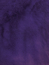 Arctic Rabbit Minky Purple Fabric